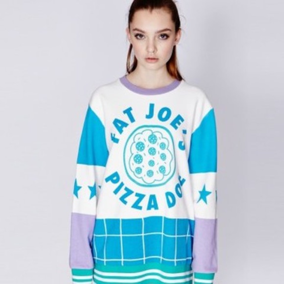 Joe's Collection Tops - Vintage Style Fat Joe's Pizza Doe Sweatshirt